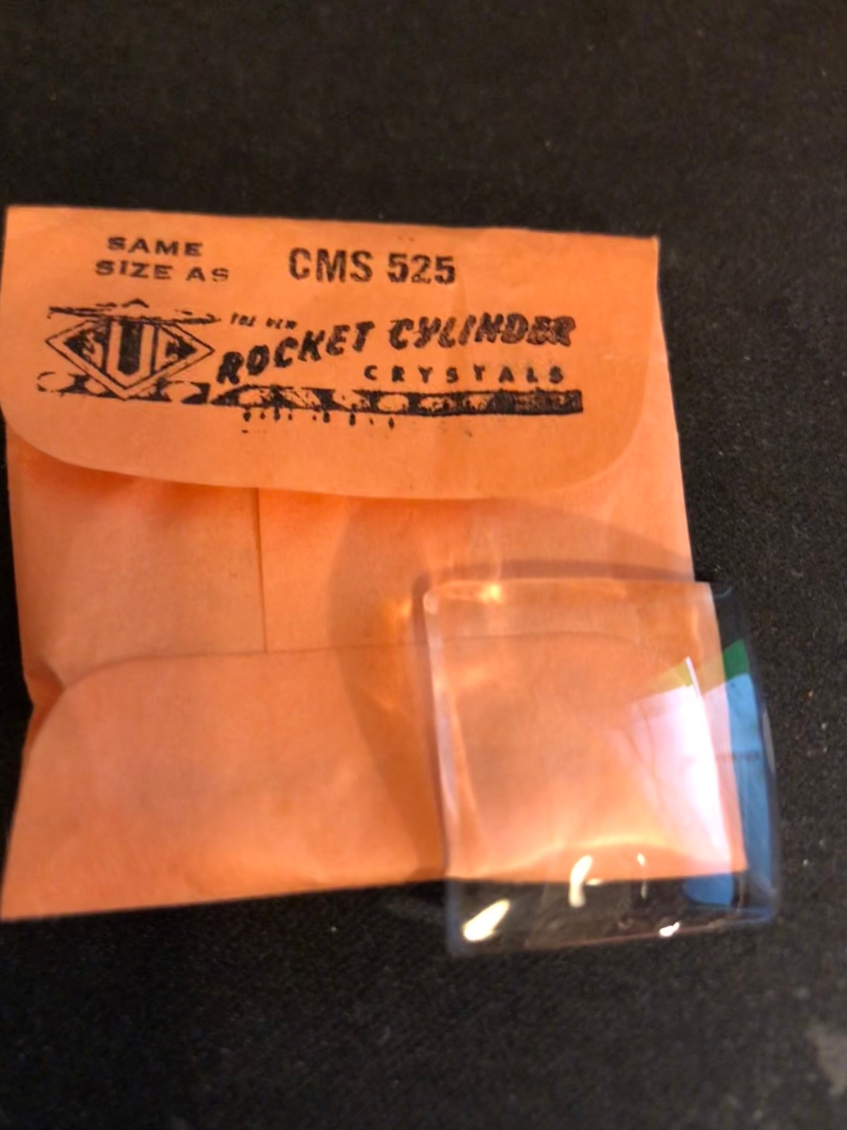 SUC Rocket Crystal RMA 225 for GRUEN Veri-Thin – 21.8 x 21.8mm – New