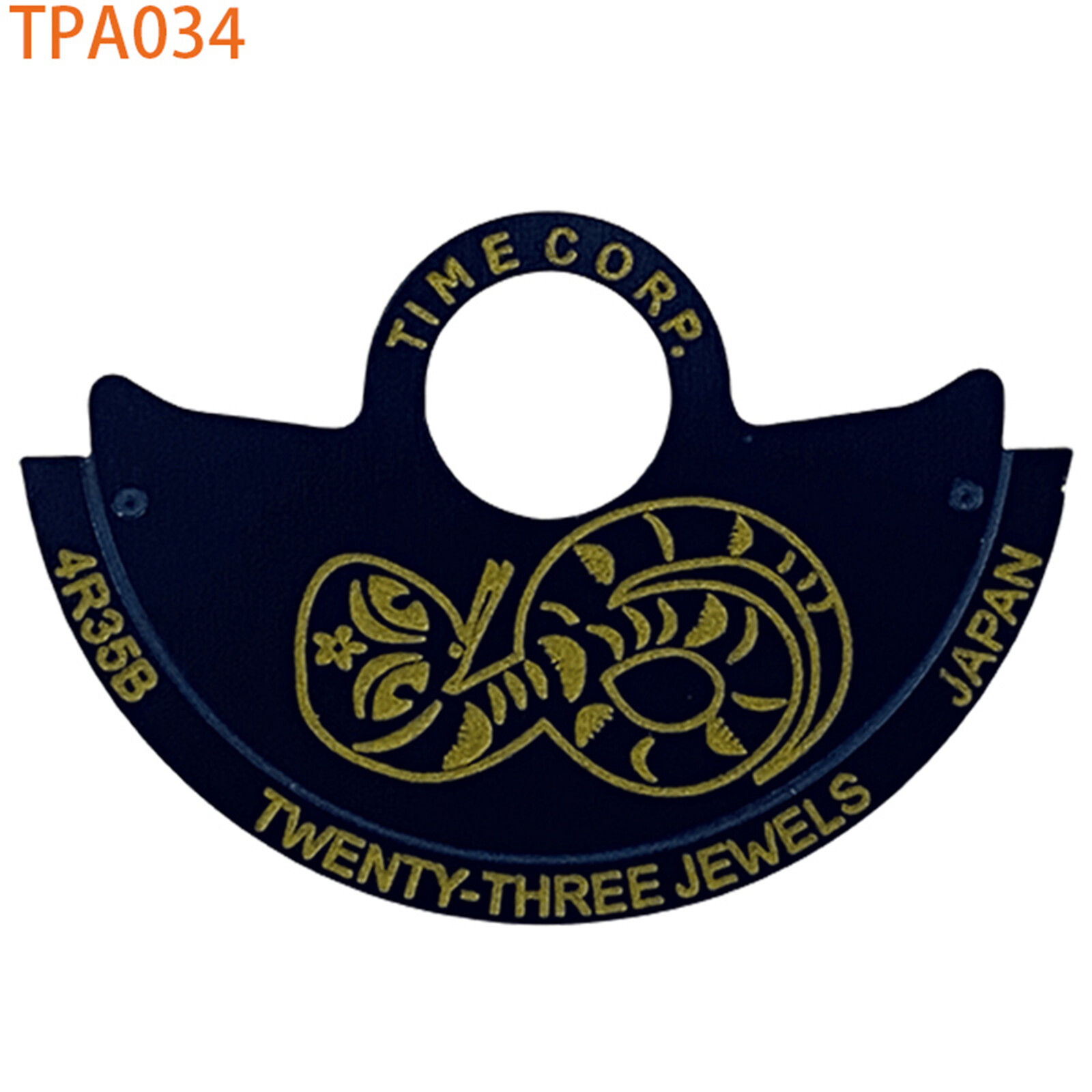 Zodiac Series Metal Sheet Automatic Hammer Patch for NH35 to 4R35B Movement Part