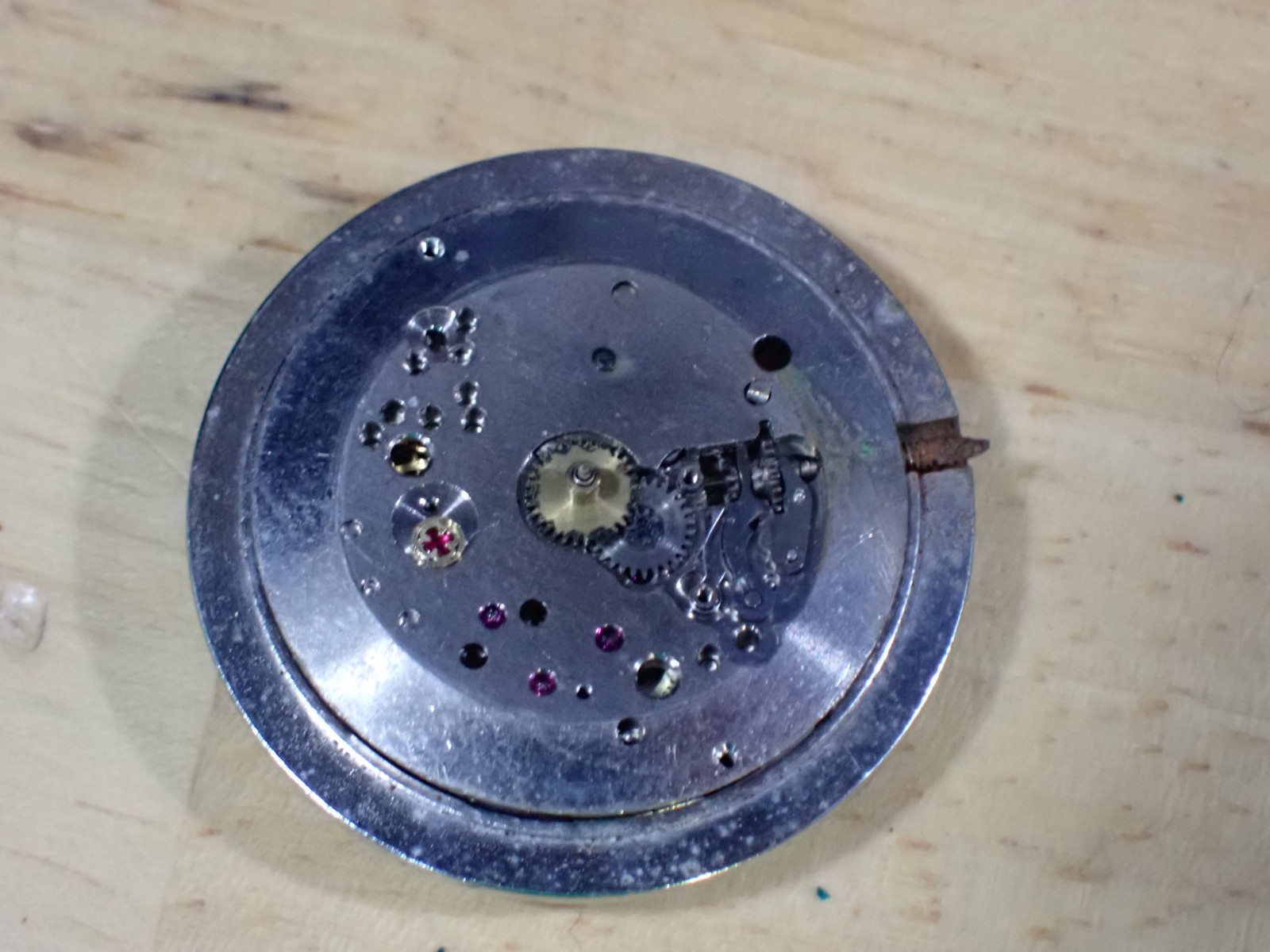 10 CSC Bulova 17 Jewel Self-Winding Men’s Wristwatch movement good balance L3