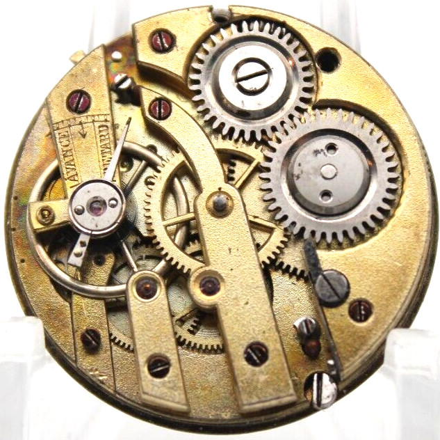SWISS ANTIQUE CHATELAINE POCKET WATCH MOVEMENT 26.8mm (GE)