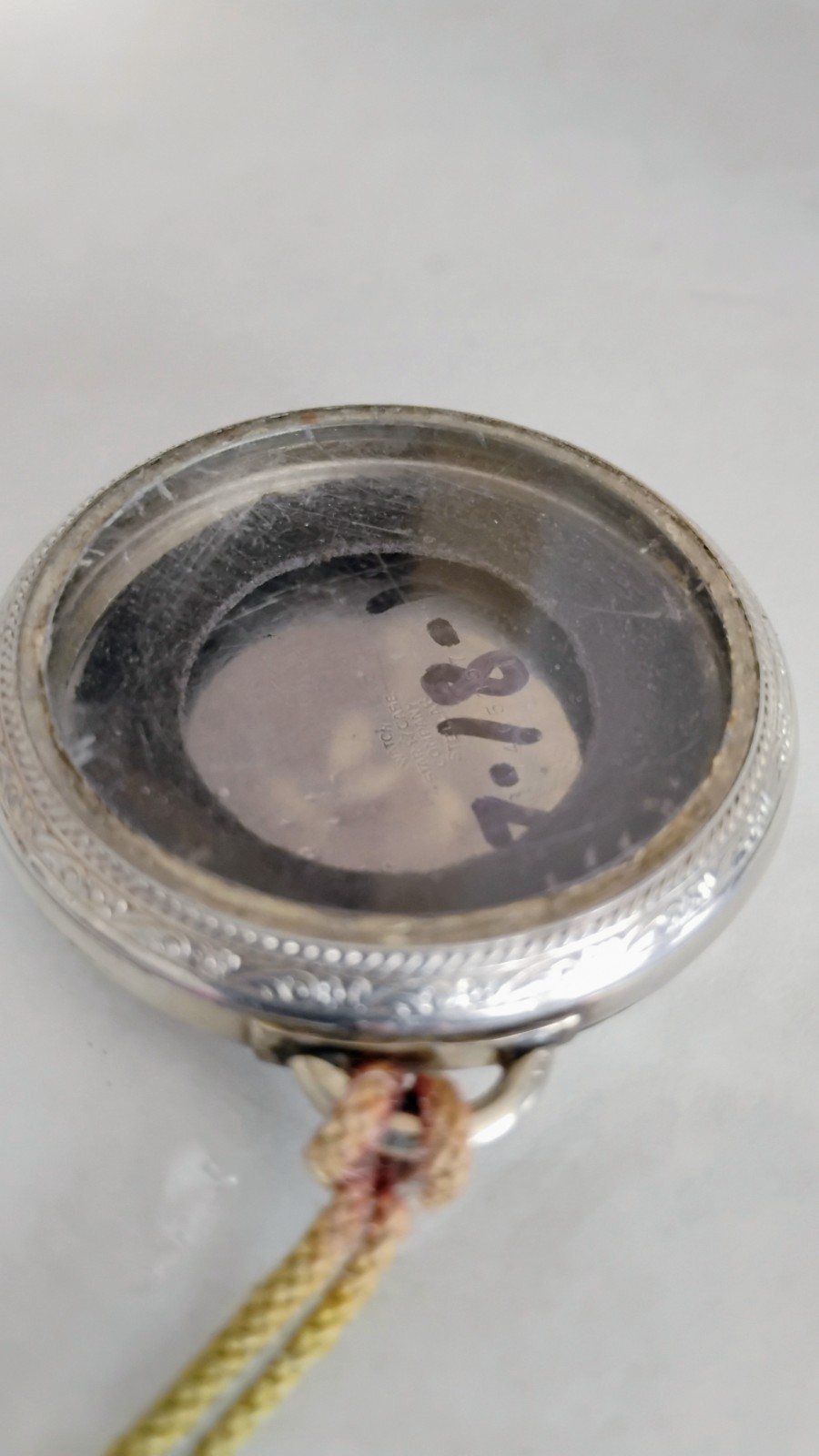 WATCH STAR CASE CO. STELLAR NO. 7465357 CASE ONLY 1916 ANTIQUE (R3D)