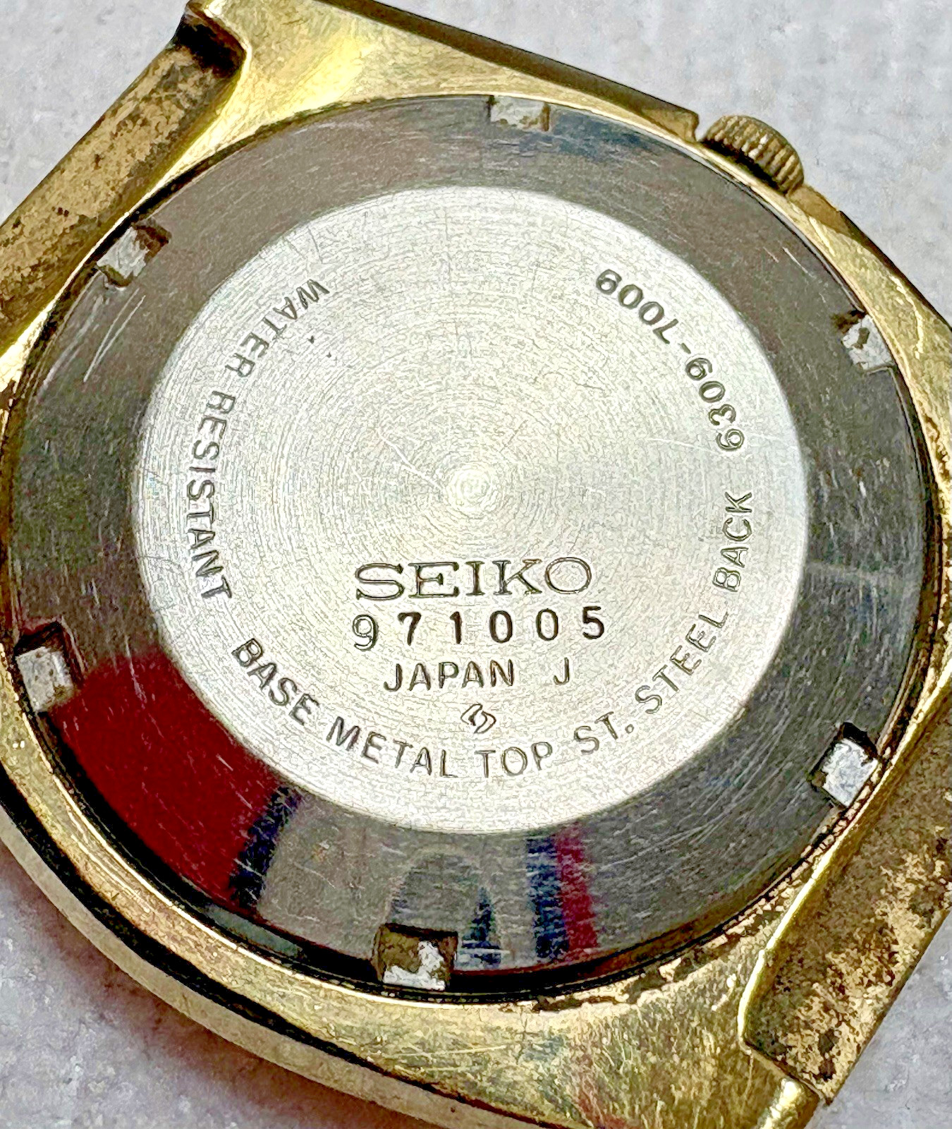 Vintage Seiko Workhorse Movement 6309-7008 All 3 One Money