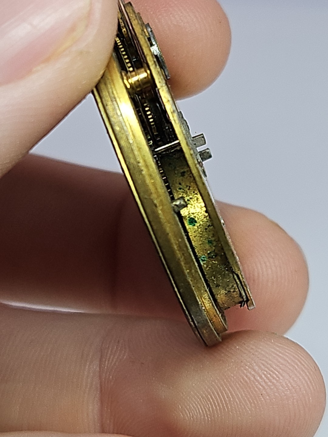 Antique James Hoddell London Pocket Watch Movement Parts Jas 42.29mm English
