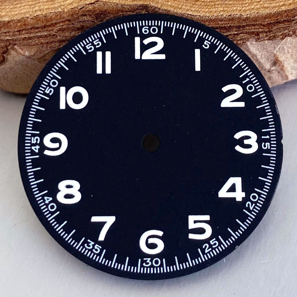 29mm MOD Watch Dial Hand Lume Fit NH35 NH36 NH38 PT5000 for Pilot Dive Watch