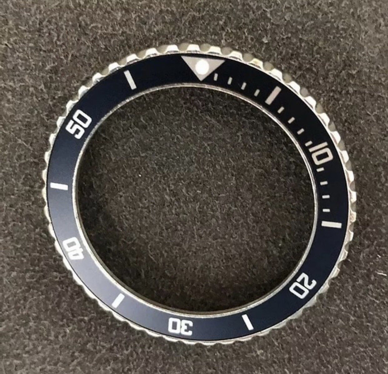 Matte Version: Tag Heuer 1000 Bezel Insert: 980.613 Blue Watch Replacement Part