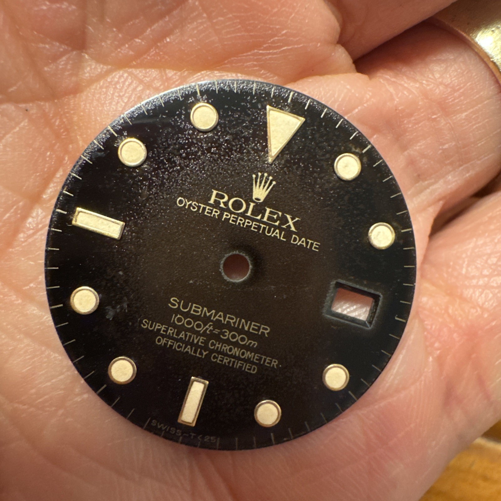 Tropical Rare Rolex Oyster Submariner 16618 16613 dial excellent Patina (S2)