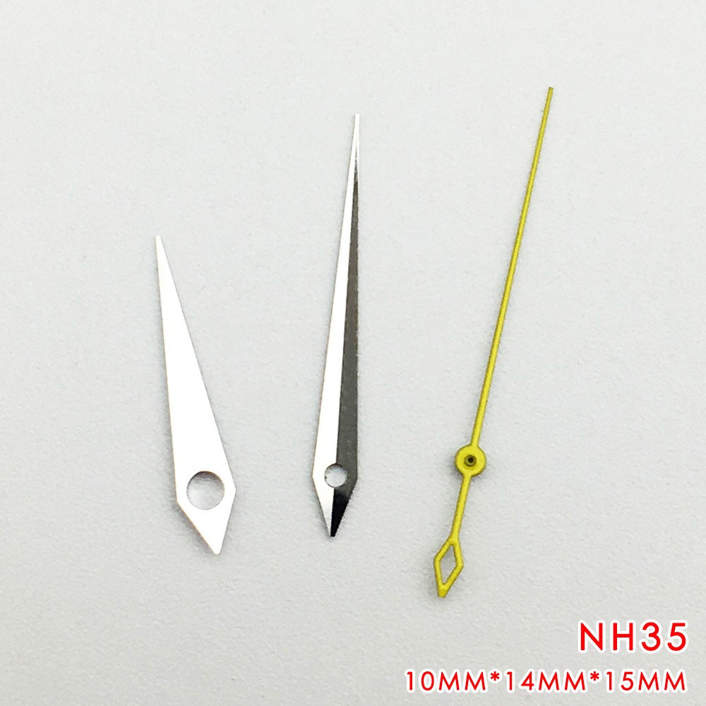 15mm Second Hand Modified Mechanical Watch Hands Fit For Nh35a/Nh36a/4r Movement