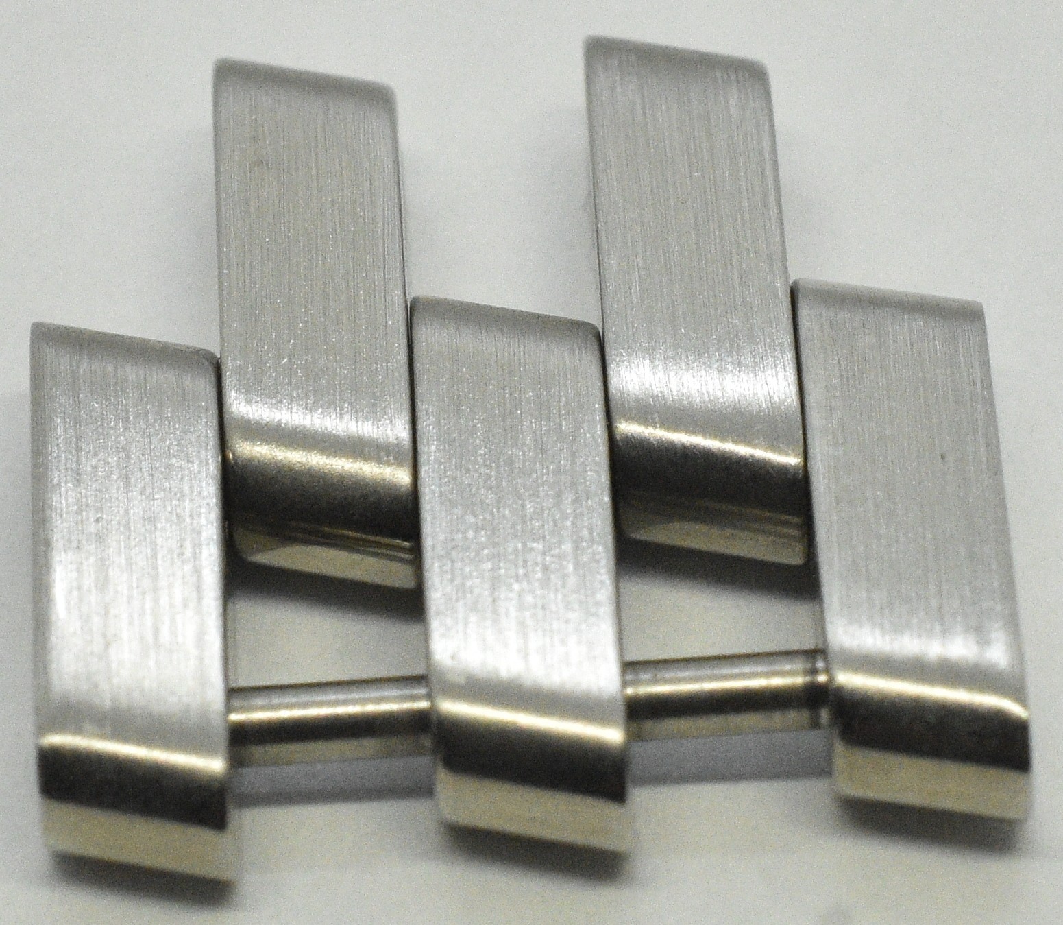 Breitling Chronomat 18mm 5 Row Pilot Stainless Steel Rounded Bracelet Link OEM
