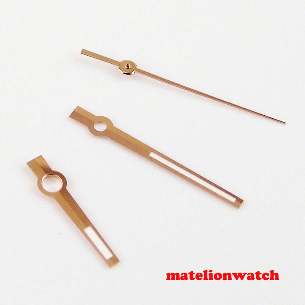 Classic Watches Hands Parts Fit For Miyota 8215 821A Movement Silver Golden