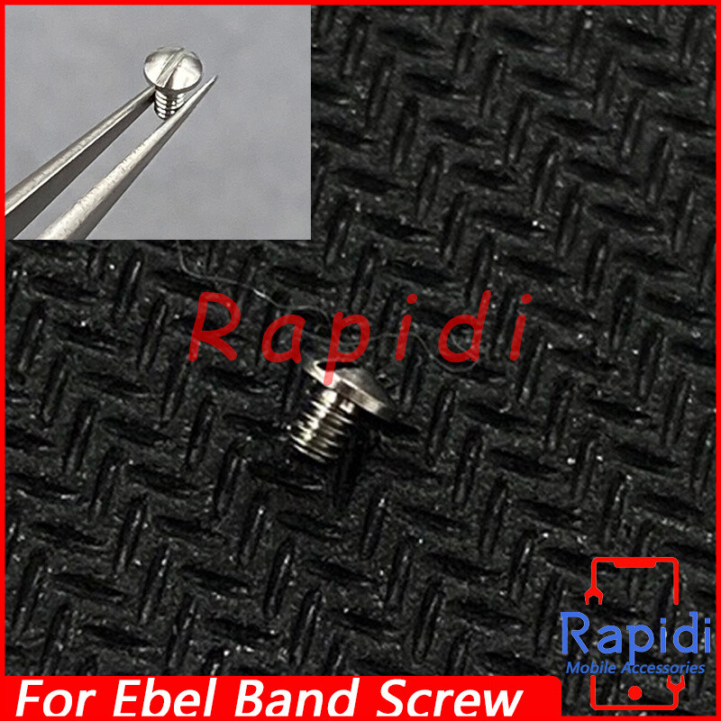 Stainless Steel Case Band Bracelet Strap Screws 2.6mm*2.4mm*1.4mm For Ebel Watch