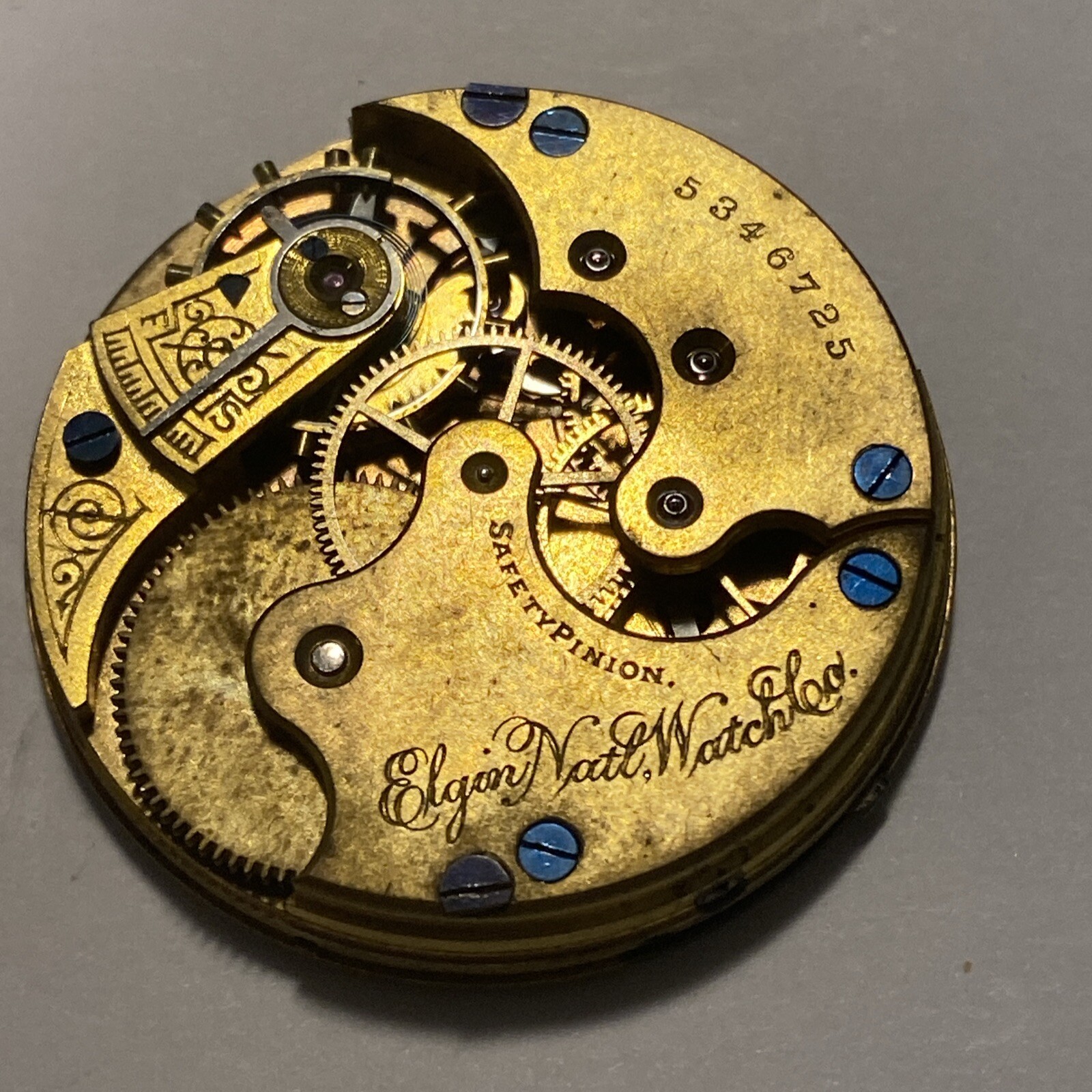 Elgin 6 Size Movement 11 Jewel For Parts Or Repair Grade 118 Mod. 2 Class 56 HC