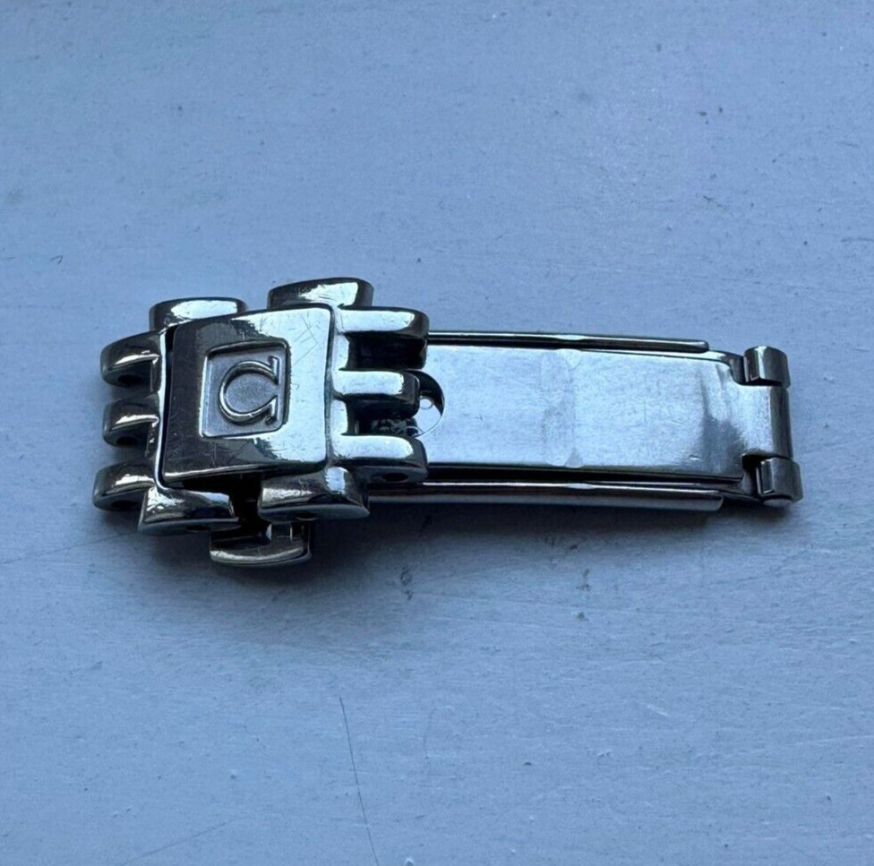 Genuine Omega Deployment Deployant Clasp Buckle Bracelet 6504/838 117ST6504838