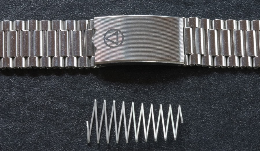 13 SOLD! NSA watch bracelet clasp spring long size NOS part Novavit band Swiss