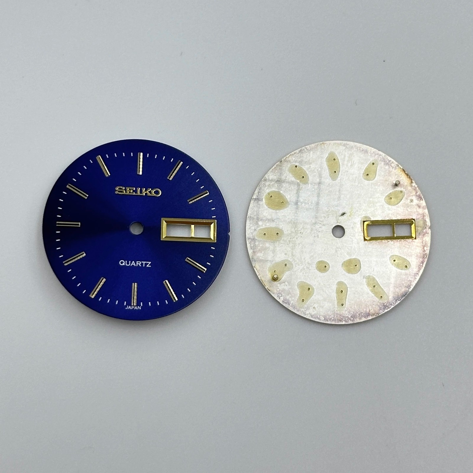 29mm Golden Nail Watch Dial No Lume Dual Calendar for 2305 Movement Accessories