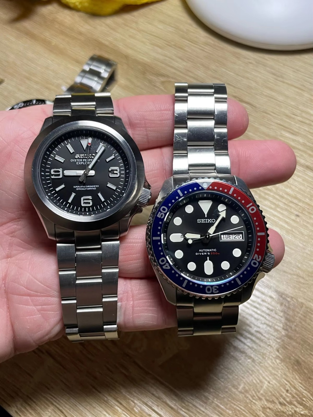 316L Steel Shiny Brushed Pilot Bezel 41mm With Gasket For SKX Style Case Mod