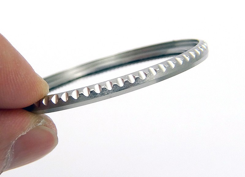 Genuine Rolex Sea-Dweller DeepSea 116660 Stainless Steel Watch Bezel Insert