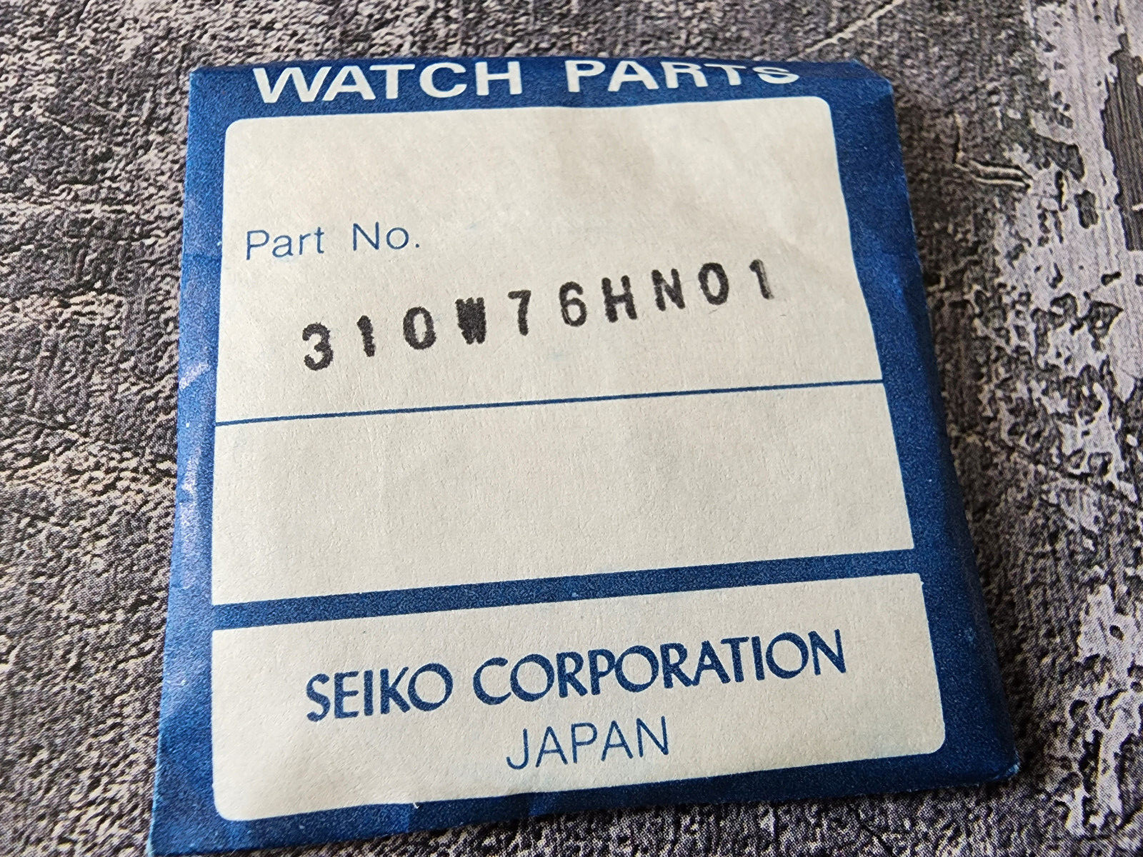 Nos Seiko Crystal 310w76hn01 5H26-7A10 7N36-7A00 7N36-7A09 7N36-7A08 7N36-7A01
