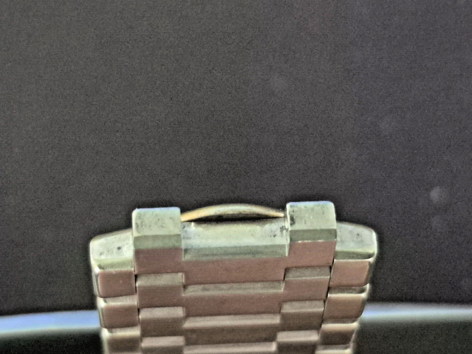 EBEL Classic Wave 7 Link Steel & Gold Segment for bands found on 21mm lug cases