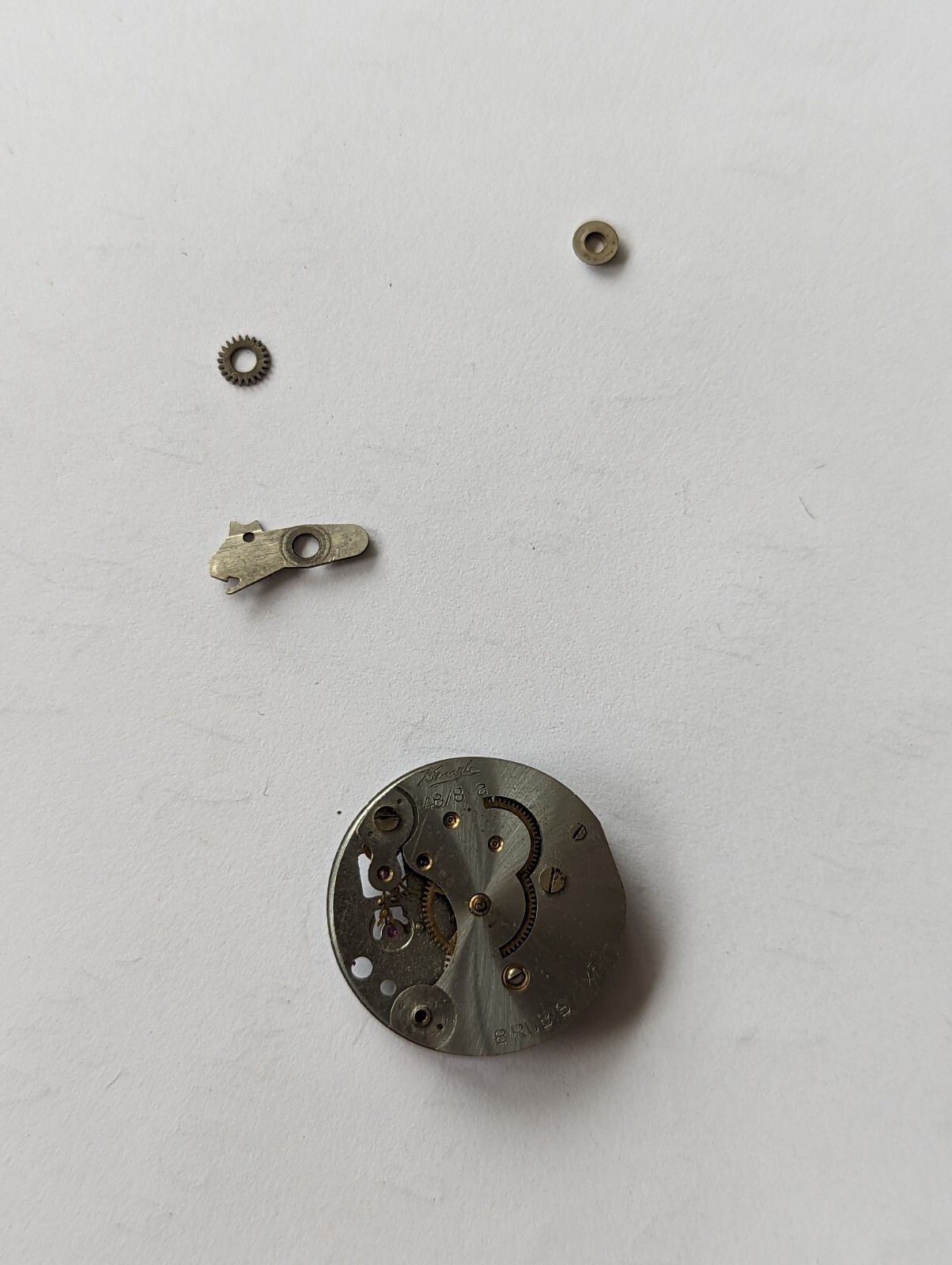 Vintage Kienzle 48/8 Mechanical Watch Movement (Incomplete)