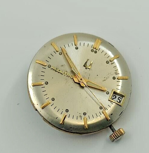 BULOVA ACCUTRON CALIBER 218 D ELECTRONIC MOVEMENT FOR PARTS/REPAIR