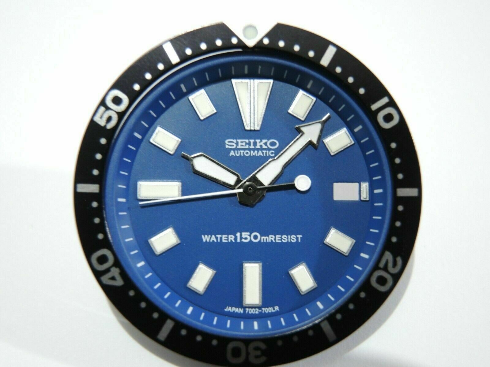 NEW BLUE DIAL,HANDS,MINUTE TRACK & INSERT LARGE DIVERS DATE 7002-7001 /7000/700J