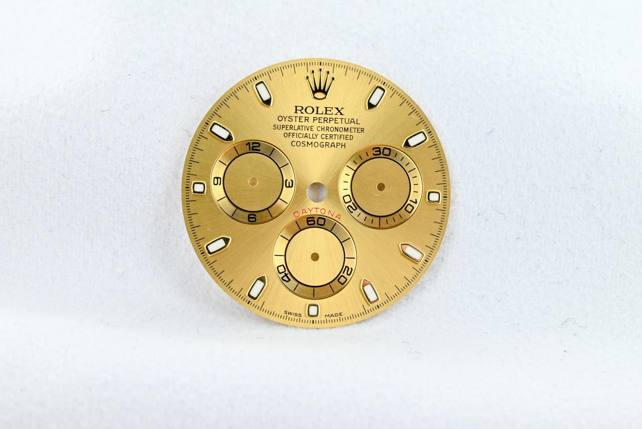Rolex Daytona Factory Gold Dial – 3XR06 54244080 116503 116523 116508 Etc
