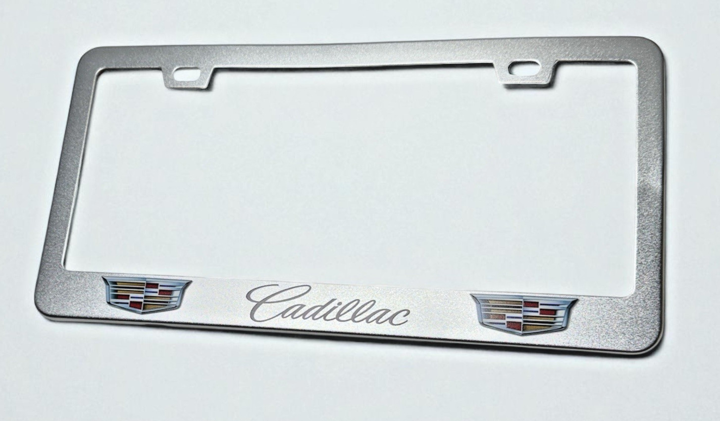 License Plate Frames Solid Aluminum License Cadillac