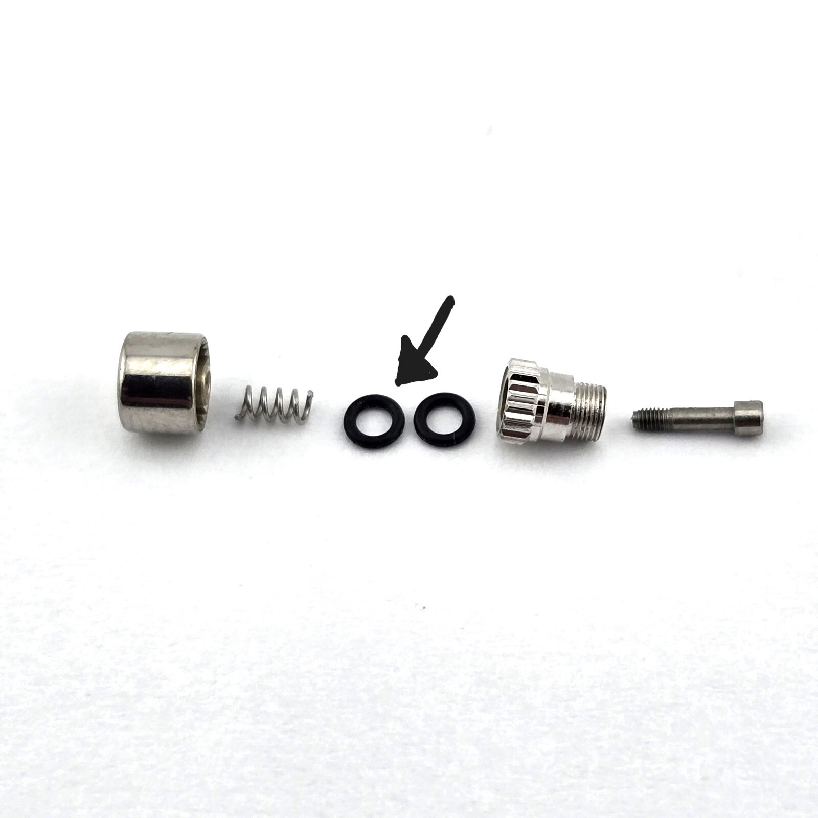 OMEGA SPEEDMASTER MARK II 145.014 COMPLETE CASE REBUILD KIT MINERAL WITH TOOL