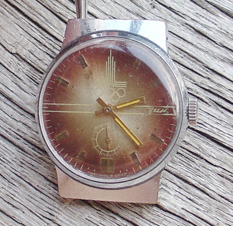 Rary Vintage Collectible Soviet POBEDA 1980 OLYMPICS Watch 2602 SERVICED