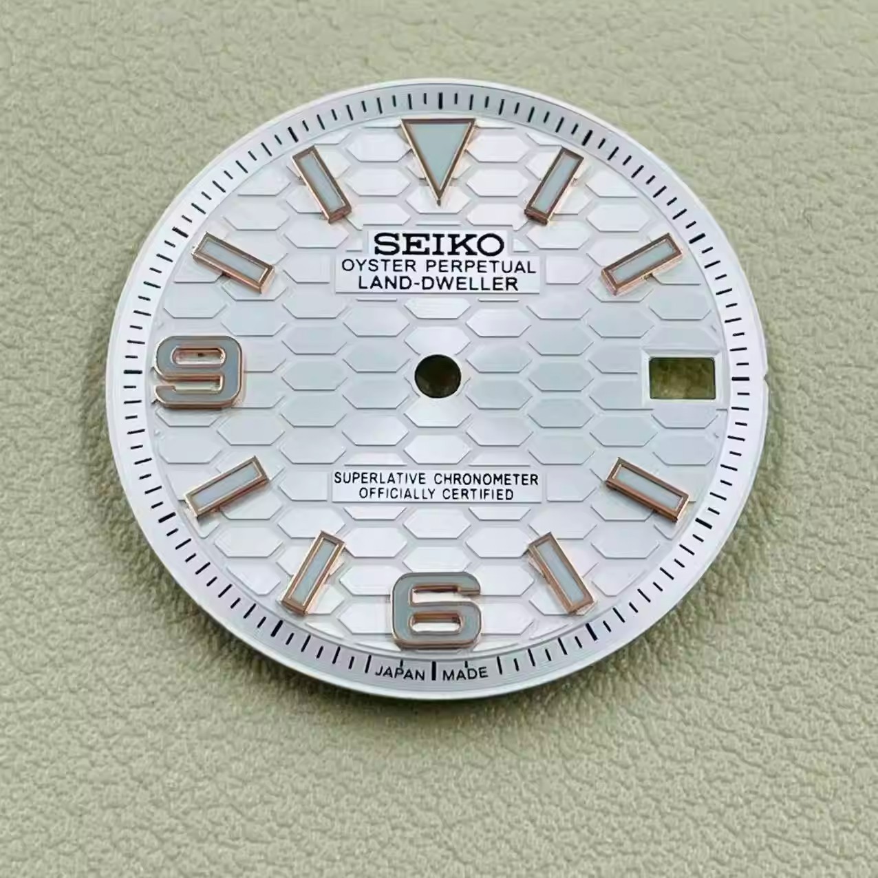 28.5mm 31mm Watch Dial Blue Green Luminous For NH35 NH36 Movement Watch Parts