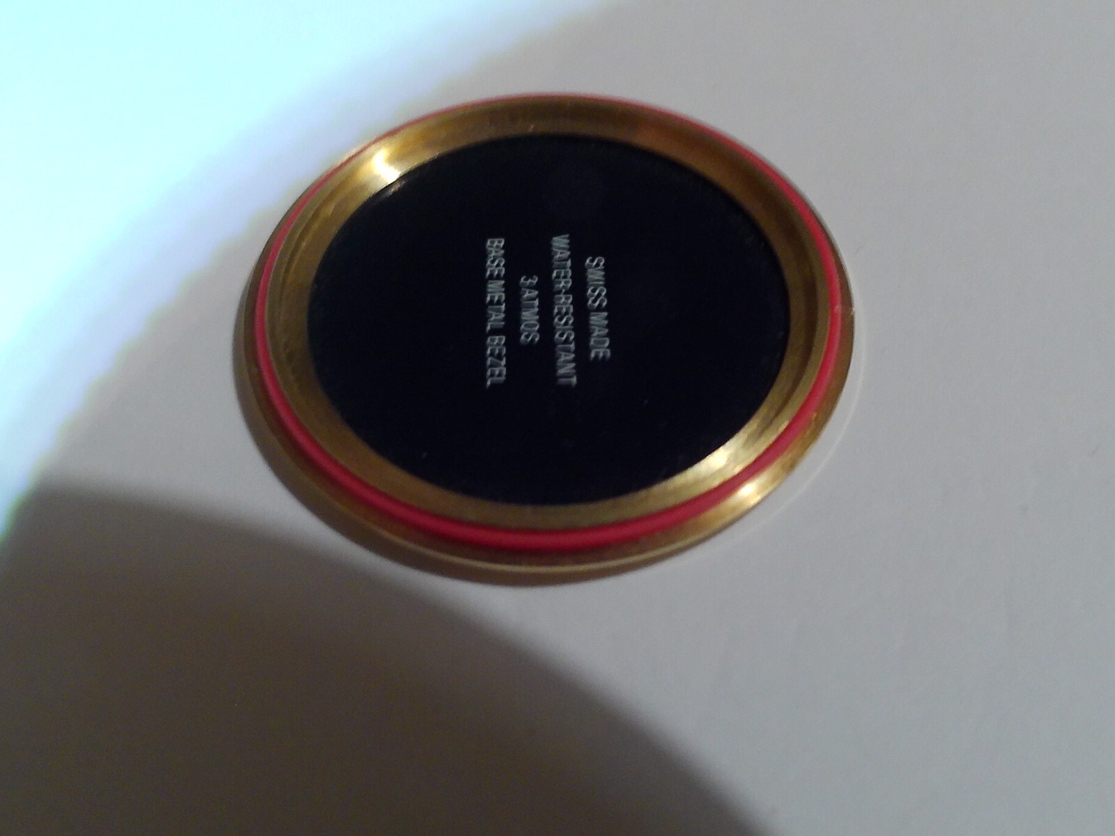 NOS Genuine BURBERRY WATCH CASE BACK, MODEL 4000, DIA 32MM