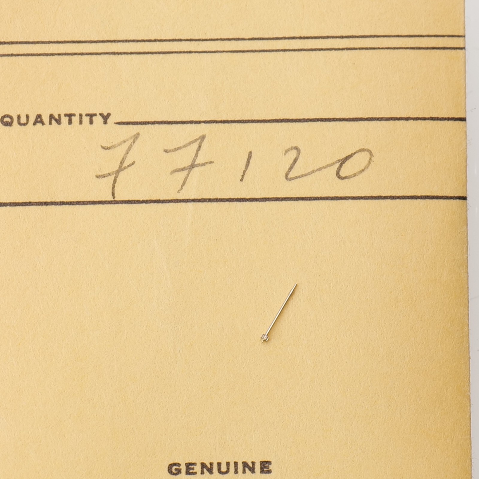 NOS FHF 120 Sweep Seconds Pinion Watch Part New Old Stock (C12D9)