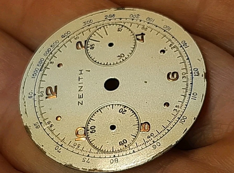 Zenith Original Dial, Reprinted