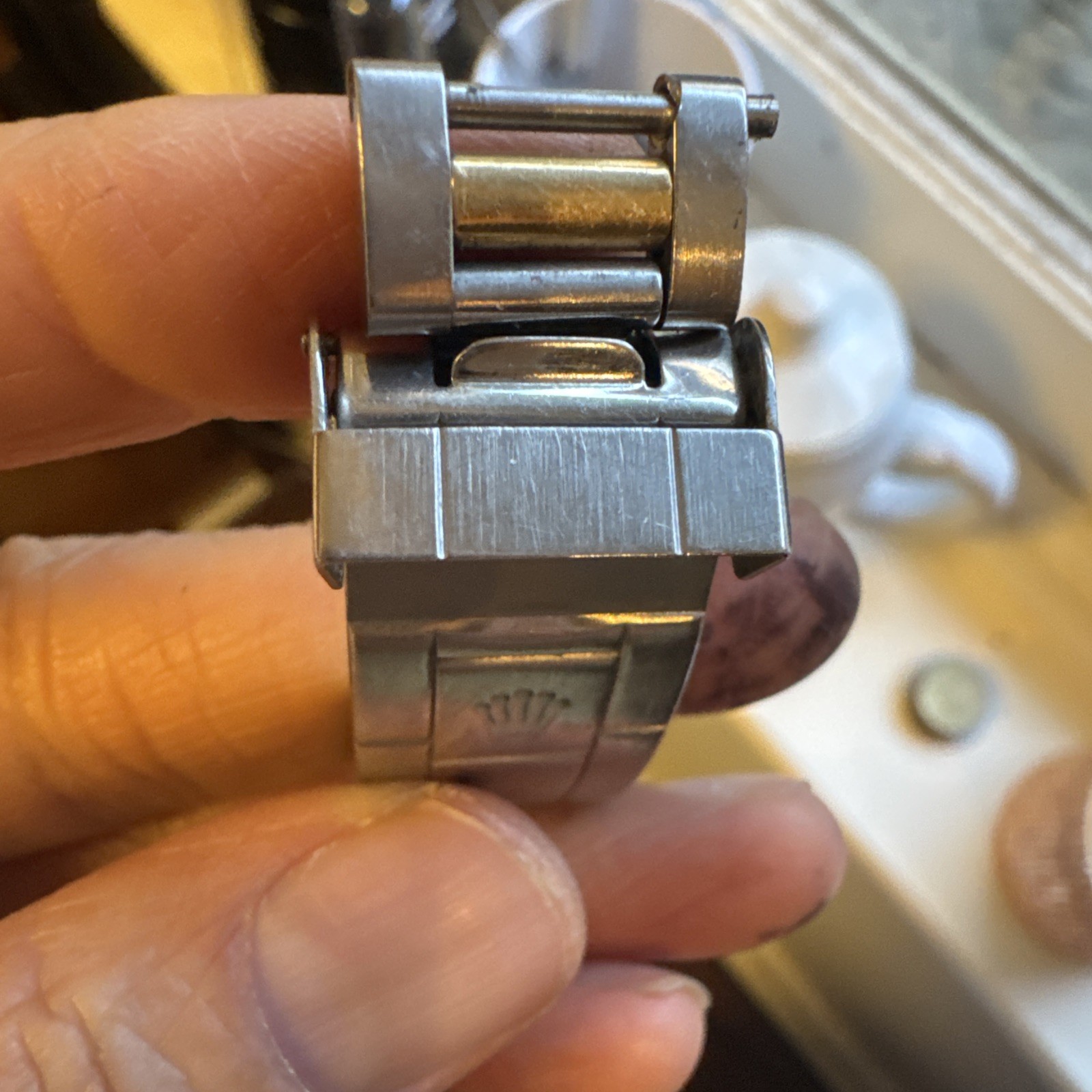 Vintage Rolex 93153-18 16613 16803 Submariner clasp SX2 Circa 1993 (C)