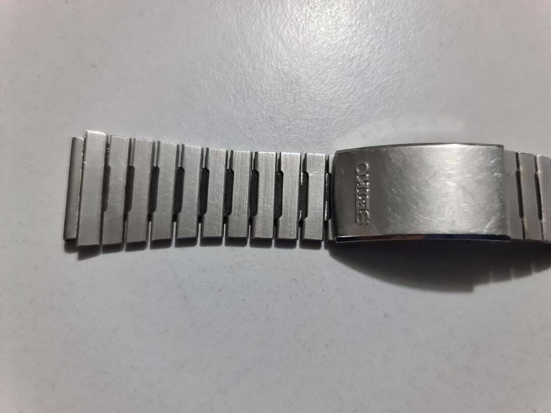 RARE GENUINE USED BRACELET YA04A 19mm LUG SIZE SEIKO JAMES BOND H357-5120