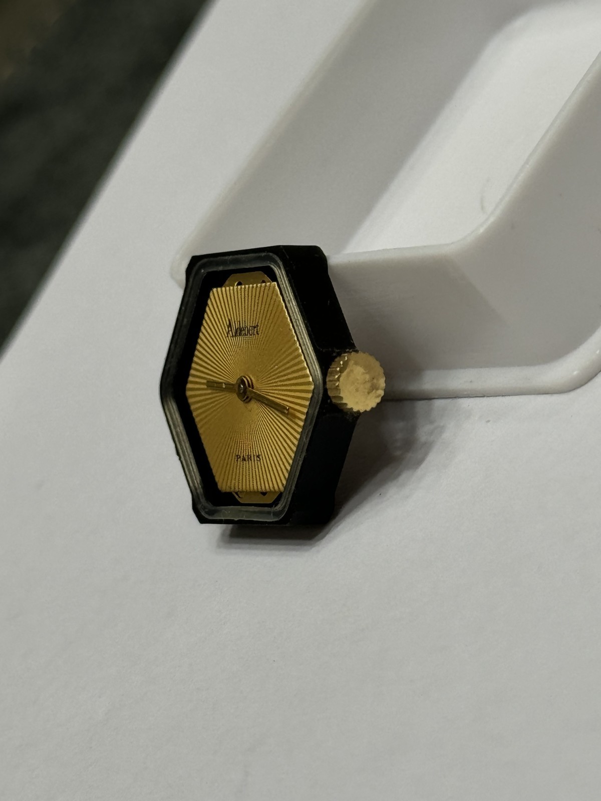 Dial 7 Movement Quartz Eta 280.002 Swis Made 5 Jewels Aldebert Paris Running