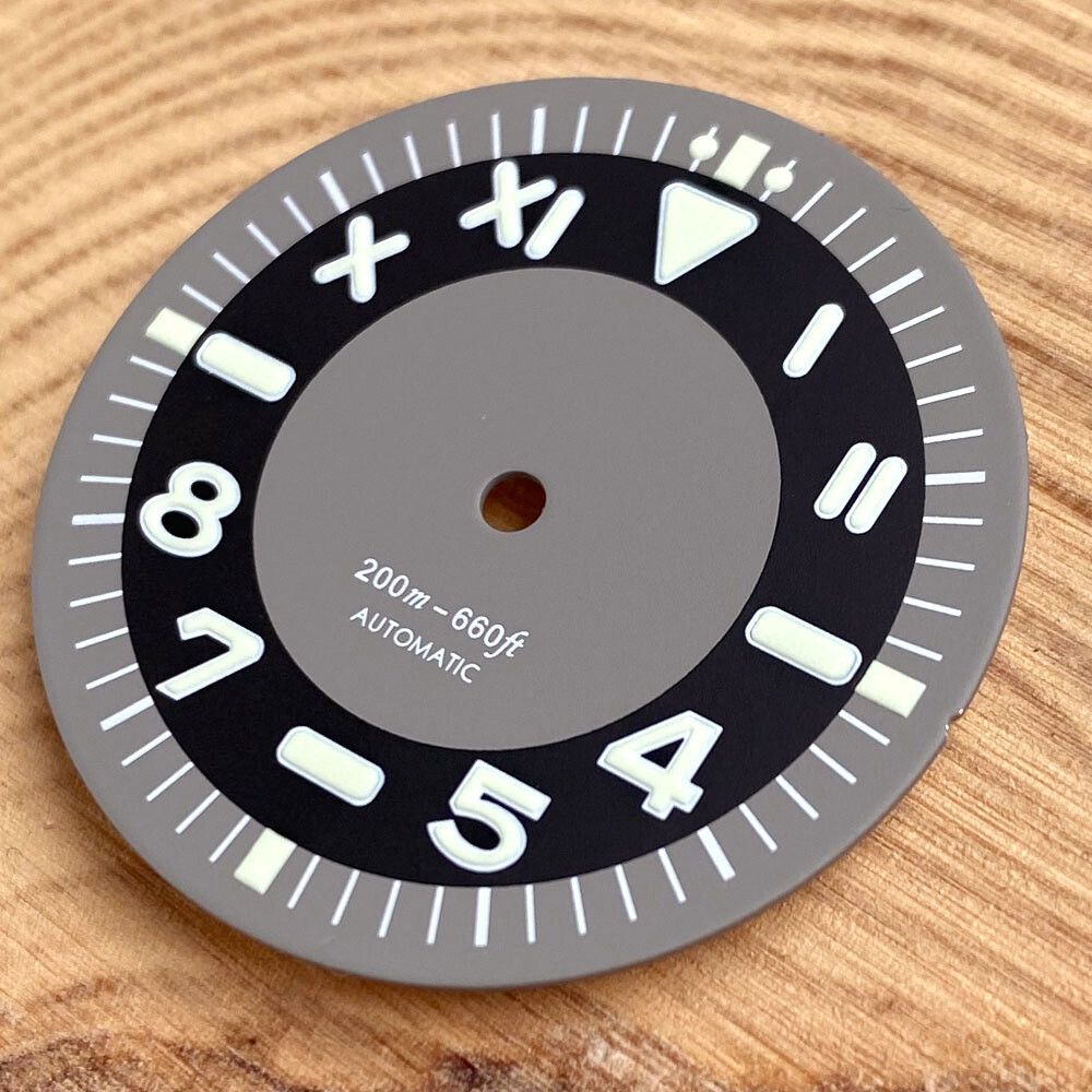 31mm Luminous Watch Dial Face Accessories For NH35 NH36 ETA2824 PT5000 ST2130