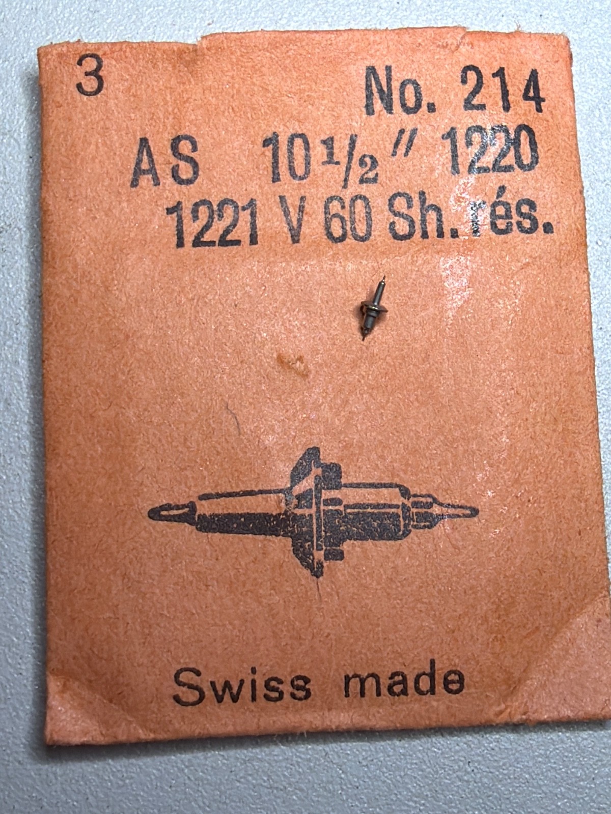 RONDA Balance Staff – NOS – Various Calibers – Zenith, Doxa, Mido, ETA, AS, BFG