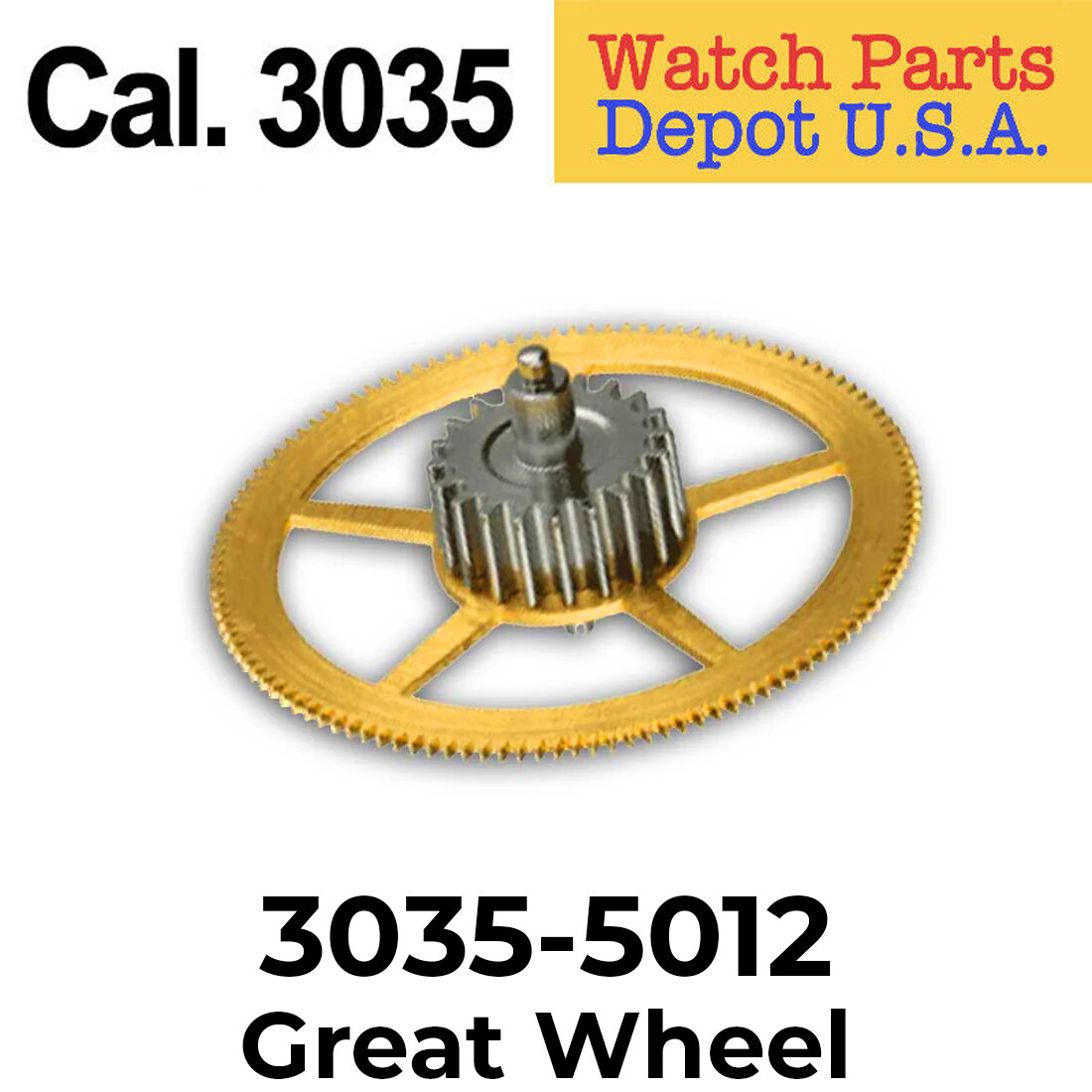 Rolex Caliber 3035- 5012 – Great Wheel Replacement Parts SWISS MADE