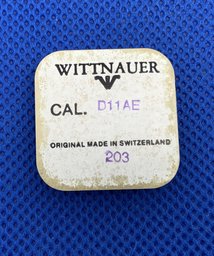 Wittnauer D11AE Part # 203 Wheel. Sealed. NOS 1-2 R