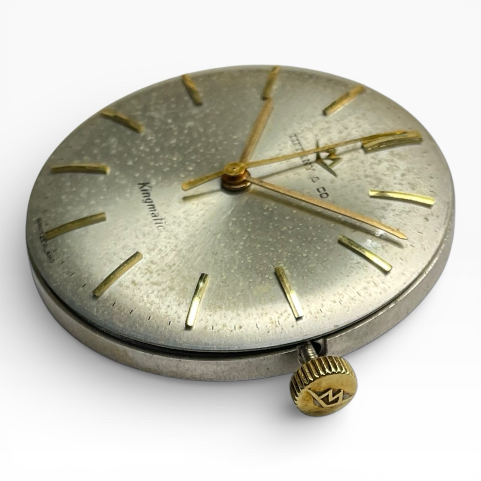 VTG MOVADO TIFFANY & CO CAL 531 AUTOMATIC MOVEMENT FOR PARTS OR REPAIR JG1-2