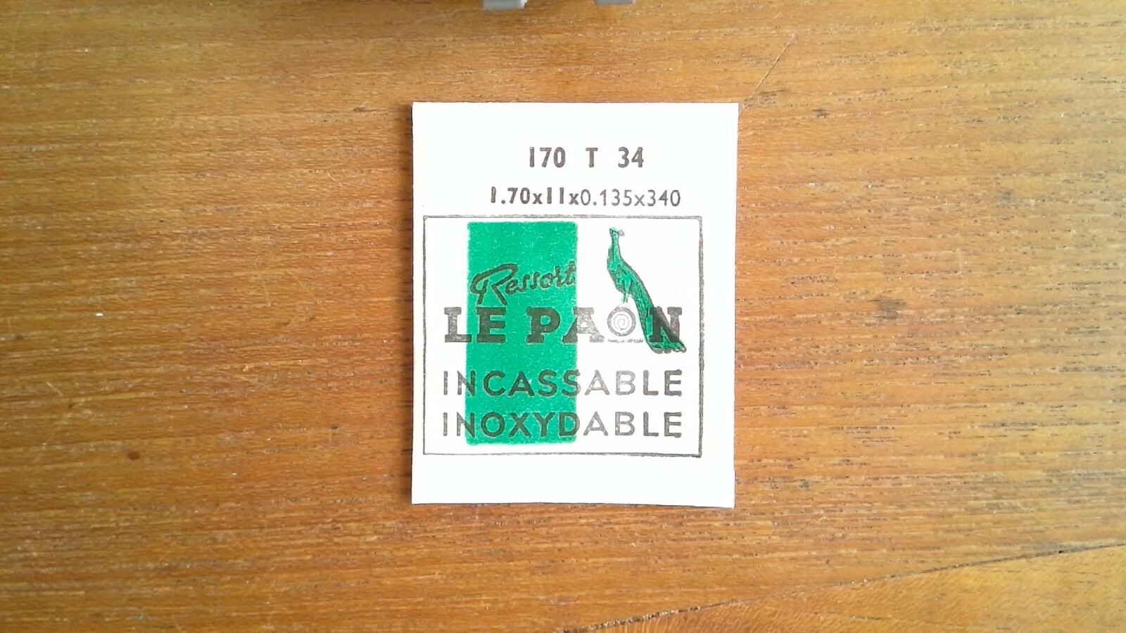 HORLOGER UN RESSORT DE BARILLET POUR MONTRE 170T34 MOVADO 125 126 127 128 129