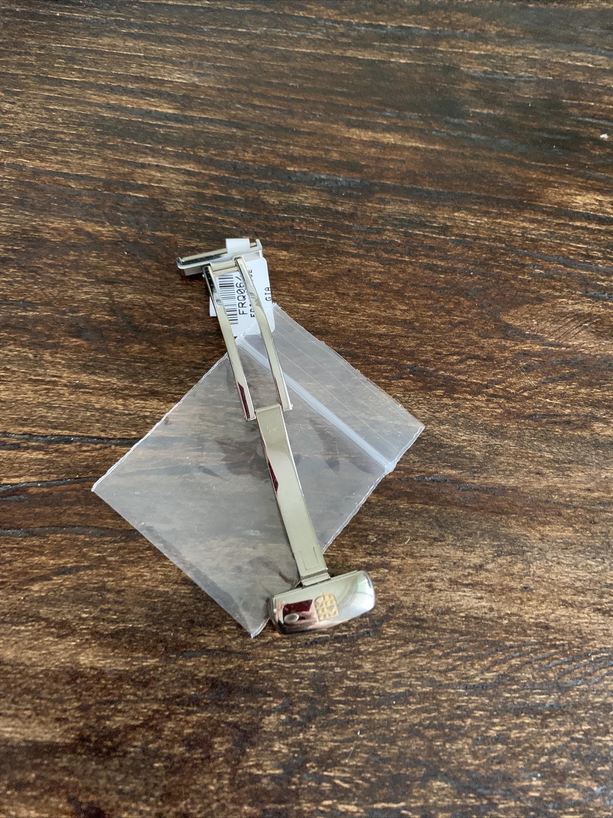 Frederique Constant Watch 16 mm Folding Clasp Buckle 2-Tone Polished S/Steel OEM