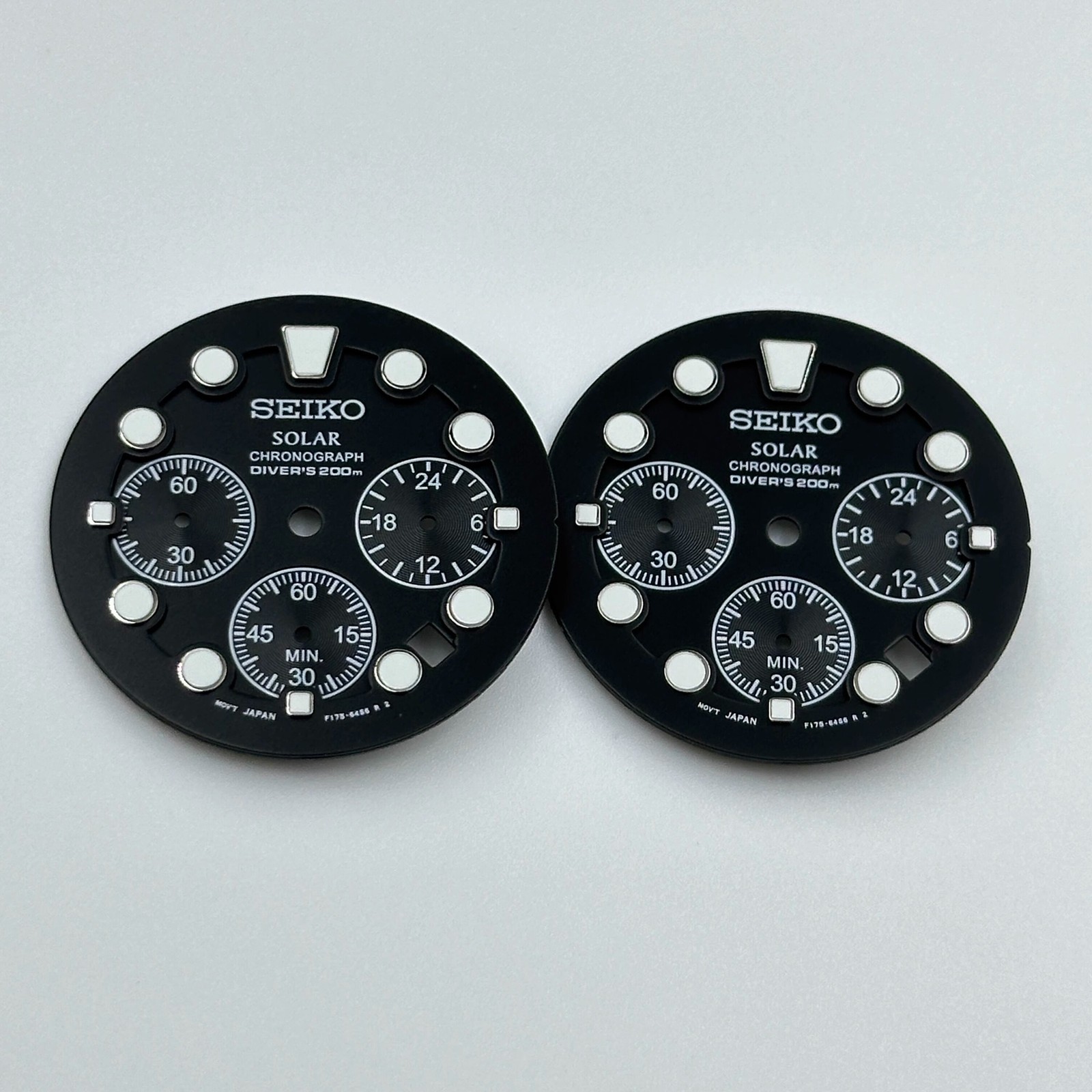 31mm Multi-functional Watch Dial Green Lume for VD53 Movement Watch Accessories