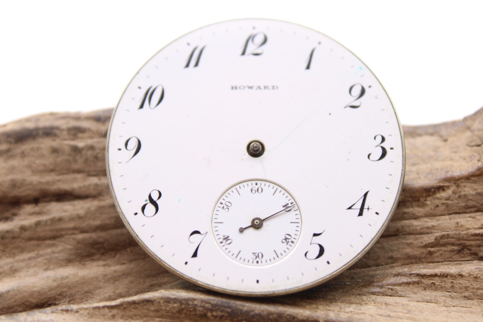 1913 HOWARD POCKET WATCH MOVEMENT 1231910 GRADE 7 SERIES 12s 17j (KF2)