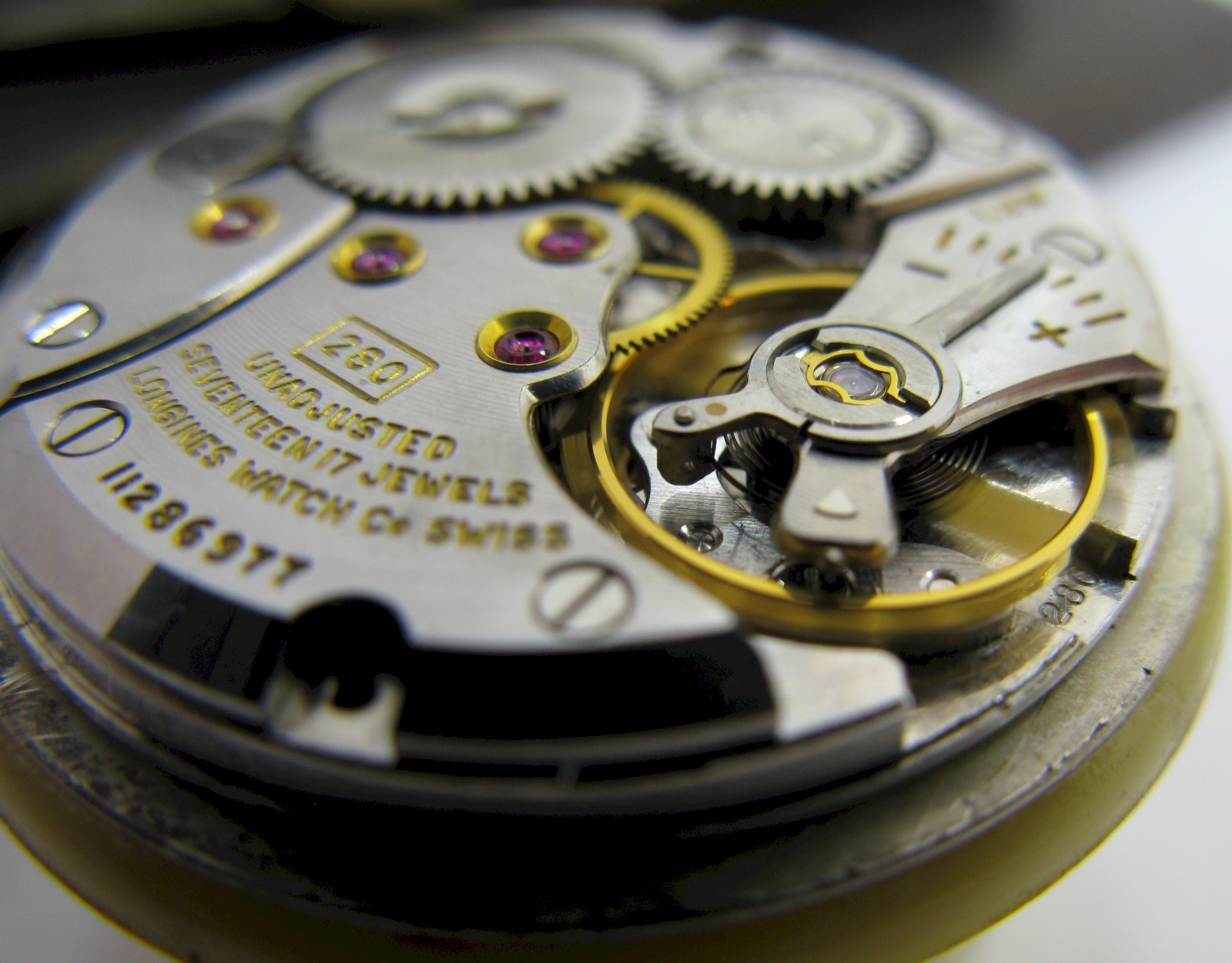 Longines 280 Watch movement & original dial for part …