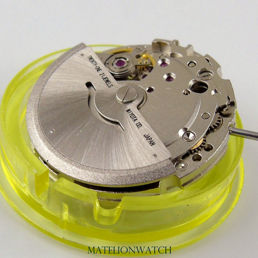 Miyota 8215 automatic movement parts date High Accuracy 21 jewels No Hacking
