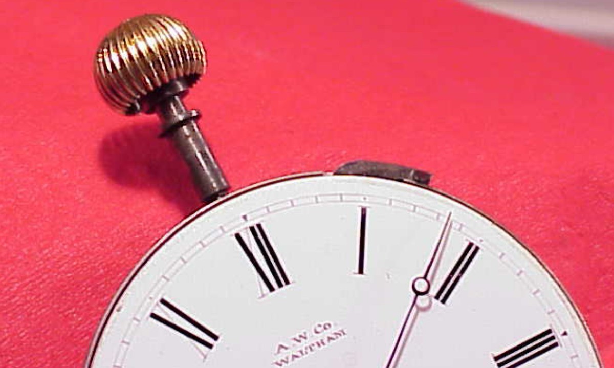 VINTAGE 1872 16 JEWELS AM WALTHAM CO POCKET WATCH MOVEMENT TICKaBIT