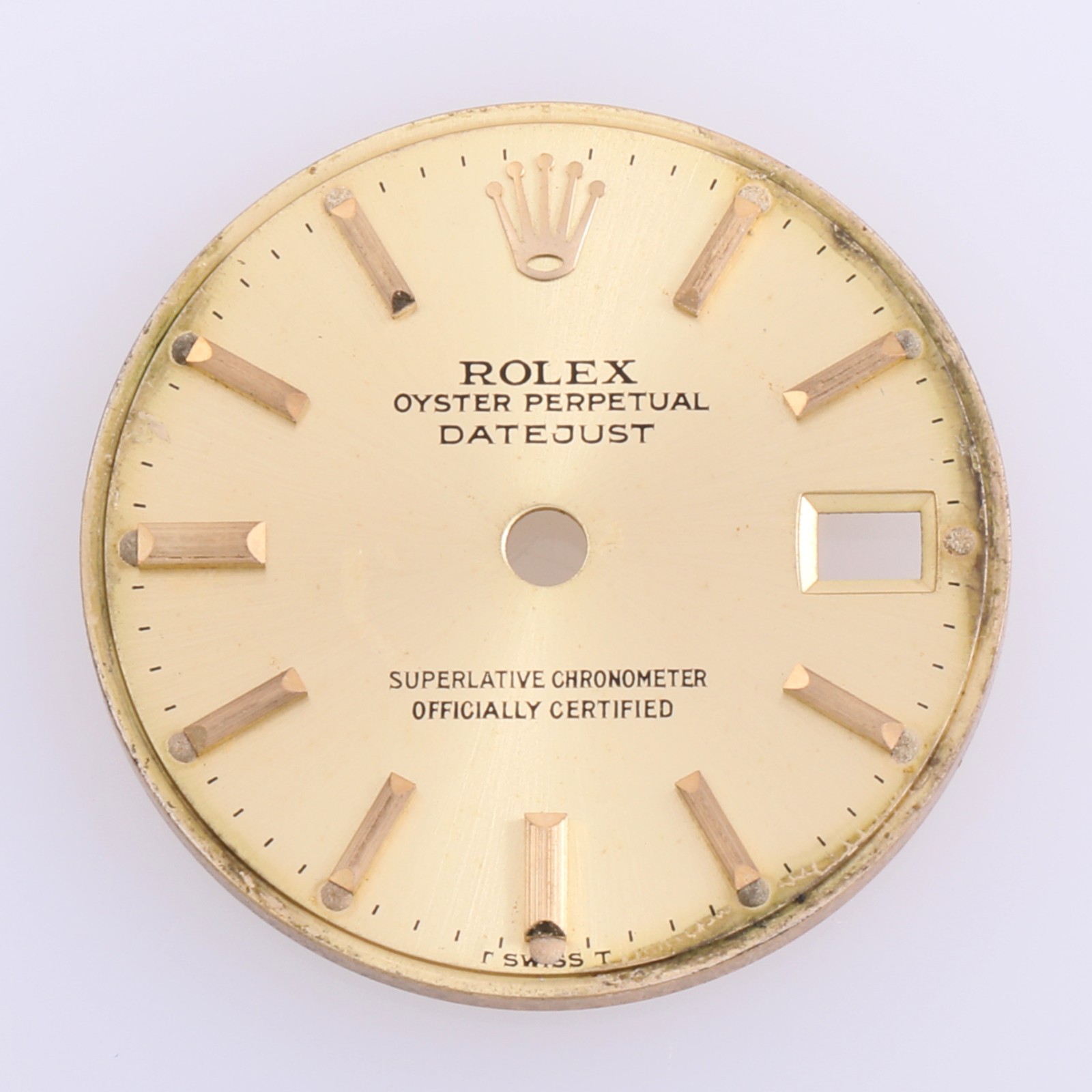 Rolex Lady Datejust 26mm Champagne Stick Dial TSwissT 6917 69173 69178 #K35