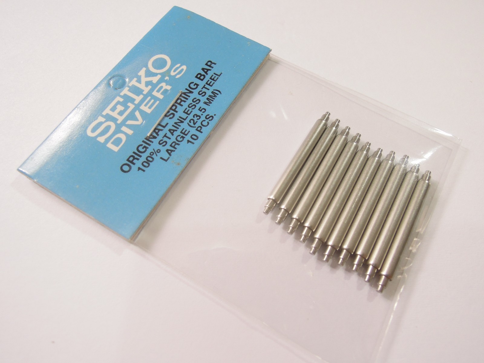 NEW 23.5MM FAT LARGE STAINLESS SPRING BARS DIVERS SKX007/7002-7001/6309-7040